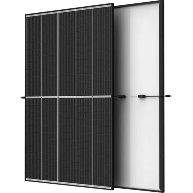 Trina Vertex S + 450W 태양 전지 패널 이중 유리 단결정 태양 전지 모듈 TSM-NEG9R.28 블랙 프레임 430W 440W 450Wp
