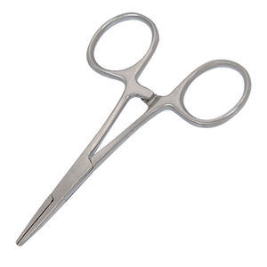 คีมผ่าตัดสแตนเลส90มม. 4นิ้วทรงตรงพิมพ์โลโก้ที่กำหนดเอง - Product Image 3