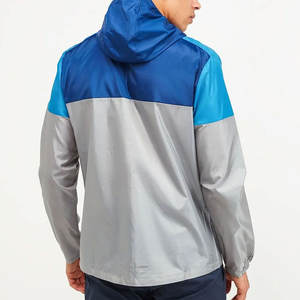 Traje de moda Superventas Nueva llegada Chaqueta cortavientos para hombre Precio barato Logotipo impreso personalizado Chaqueta de entrenamiento de calidad premium - Product Image 3