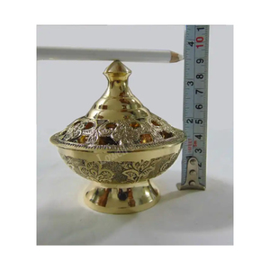 Quemador de incienso de carbón tallado pequeño de gran oferta del proveedor indio pulido decorativo y aromático a bajo precio - Product Image 4