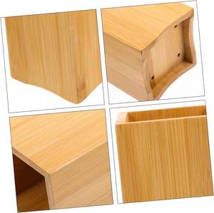 Ustensiles de cuisine essentiels pour le nouvel appartement Organisateur en bois pour comptoir porte-ustensiles de cuisine - Product Image 4