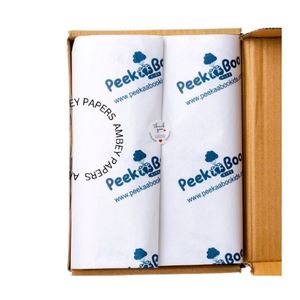 Wholesale Custom Printed Eco-Friendly Biodegradable Virgin Pulp Tissue Paper Premium Quality Disposable Waterproof Packaging - Product Image 2