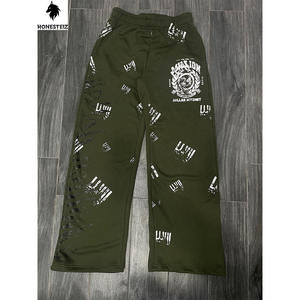 ชุดวอร์มเล่นฟุตบอลของผู้ชายชุดวอร์มเล่นกีฬาแบบลำลองเอวยางยืดทรงแบนการออกแบบซับลิเมชันด้านหน้าผ้าวูลปรับแต่งได้ - Product Image 2