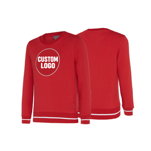 Sweat-shirt à col rond pour homme en coton 100% imprimé en relief 3D, coupe-vent, pour la saison hivernale, fabrication ODM, marque privée - Product Image 3