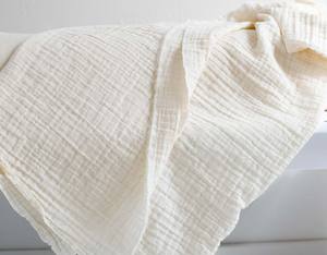 ไม้ไผ่นวดมัสลินผ้าตาข่ายคู่คุณภาพดีธรรมดาและมีลวดลายผ้าห่มเด็กผู้หญิงแต่งตัวด้านบนกางเกงผ้าฝ้าย 100% - Product Image 3