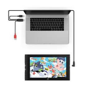XP-Pen Artist <b>12</b> 3rd Gen Graphics Screen <b>Tablet</b> Black Full Lamination 5080 LPI 16.7 Million Display Colors X4 Smart Chip Stylus - Product Image 2