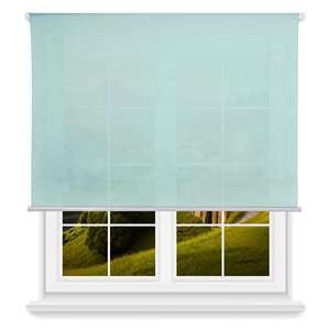 Tenda a Rullo Traslucida Well Home - Azzurro, 140 x 250 cm (larghezza x lunghezza)/Dimensioni tessuto 137 x 245 cm - Product Image 1