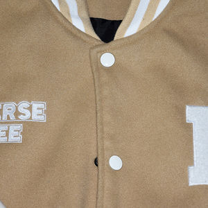 Veste d'école hautement réversible, design rayé déboutonné, style décontracté chic, streetwear vintage, veste universitaire en chenille - Product Image 6