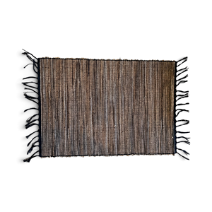 Mantel Individual de Lino Tejido a Mano, Diseño Moderno y Sólido, Lavable y Desechable para Uso en Interiores y Exteriores - Product Image 1