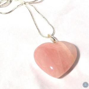 Pendentif en forme de cœur en quartz rose, bijoux en pierre naturelle pour bracelet DIY, collier, cadeau unisexe, style romantique - Product Image 3