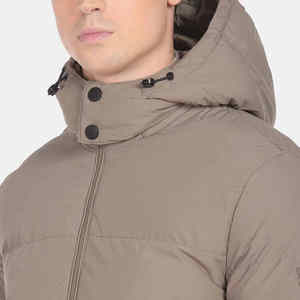 Veste matelassée pour homme de qualité supérieure, style fermeture éclair recouverte, couleur unie, légère, écologique, best-seller, vestes matelassées tendance pour homme - Product Image 6