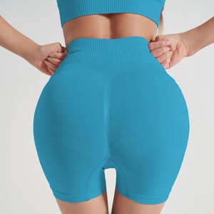 Entraînement femmes Gym Fitness Yoga ensembles haut court Biker Shorts sans couture soutien-gorge de sport haut soutien-gorge vêtements de sport Femme vêtements de sport - Product Image 6