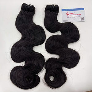 Extensiones de Cabello Humano Vietnamita con Ondas Naturales, Precio de Fábrica, Cabello Virgen con Ondas Naturales - Product Image 2