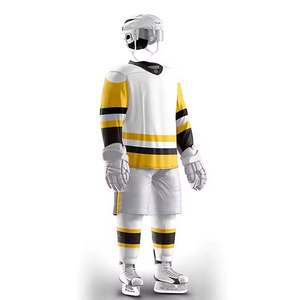Conjunto de Uniforme de Hockey sobre Hielo Unisex, Personalizado con Impresión Digital, Transpirable y Ecológico, Proveedor OEM al por Mayor - Product Image 3