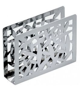 Porte-serviettes en métal design flocon de neige nickelé élégant durable et parfait pour la décoration de la maison ou du bureau garde les serviettes - Product Image 4