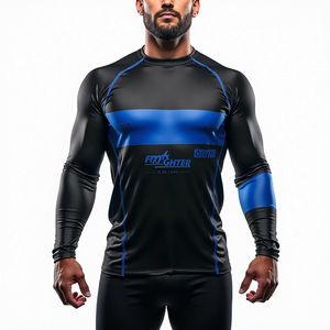 Protège-éruptions cutanées de sport de combat personnalisés en gros MMA vêtements sublimés personnalisés pour l'entraînement en salle de sport et le fitness athlétique - Product Image 5
