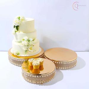 Base para Pastel de Metal Decorativa con Diseño Contemporáneo, Mejora la Presentación de Postres de Forma Hermosa - Product Image 2
