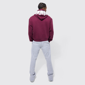 OEM <b>Free</b> Sample Men Hoodies100%Cotton Blank Heavy <b>Weight</b> Puff Print Oversize Pullover Puff Printing Hoodies - Product Image 2