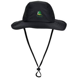 Chapeau de pêcheur tactique en maille de polyester et de nylon imperméable pour homme, personnalisé pour le camping, la randonnée, la pêche, avec cordon - Product Image 5