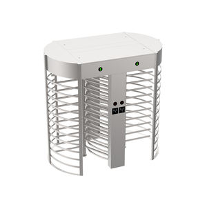 Acier inoxydable imperméable de haute sécurité de HCW de plein de taille de porte tournante biométrique personnalisable de tourniquet - Product Image 2