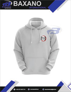 sweats à capuche <b>Demon</b> <b>Slayer</b> Unisex Anime <b>Hoodie</b> with Custom Logo Design Windproof Breathable Pocket Detail-Casual Anime <b>Hoodie</b> - Product Image 4