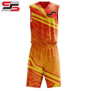 Uniforme de baloncesto de equipo personalizado profesional con logotipo personalizado Conjunto de uniforme de baloncesto sin mangas clásico unisex Ropa deportiva hecha - Product Image 5