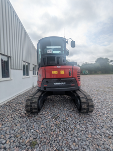 Vente directe usine Y=a=n=m=a=r ViO50 – Mini-excavatrice de 5 tonnes, d'occasion, hydraulique, sur chenilles - Product Image 5
