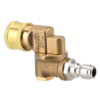 Adaptateur de buse pivotante à 360 degrés en laiton pour nettoyeur haute pression Sinodiving, pour le lavage de voitures