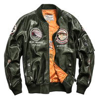 Fabricant fournisseur Veste bombardier standard décontractée et tendance pour hommes coupe-vent pour l'hiver Manteau grande taille de style européen et américain