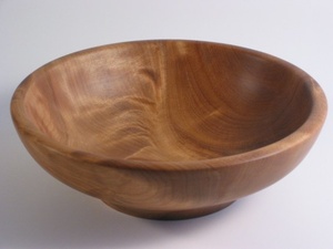 Cuenco grande de madera de mango, forma redonda, hecho a mano, ensalada, frutas, pan, aperitivos, casa de campo rústica, cocina, vajilla decorativa para servir - Product Image 2