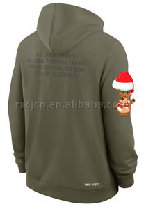 メンズ女子YOUTH 25-26最新アメリカンフットボールウェアトリビュートプレートパーカー売れ筋敬礼サービスクラブデザインテクニック - Product Image 3