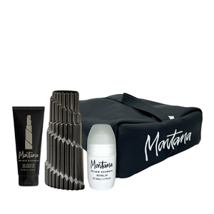 Montana-Black Edition 125ml EDP 50ml Deo 100ml Gel Douche Coffret Cadeau Collection de Parfums Premium - Product Image 1