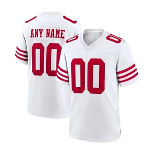 Camiseta de fútbol americano de la mejor calidad, impresión personalizada de nombre y número de equipo, ropa deportiva de tamaño XL, precio bajo para fanáticos - Product Image 4