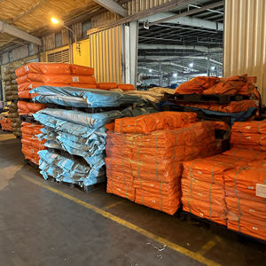 Rouleau de bâche de protection extérieure en PE, couleur bleu/orange, haute durabilité, grande capacité, TRÈS RÉSISTANT, COULEUR AU CHOIX, TAILLE AU CHOIX - Product Image 5