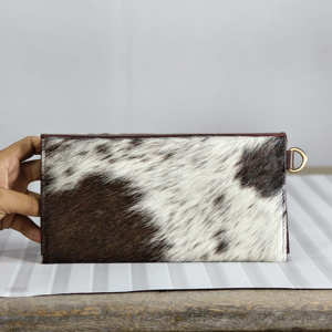 High Quality Designer Cowhide Leather Clutch Hand Tooled Floral Carving Premium Vintage Genuine Leather <b>Card</b> Wristlet <b>Wallet</b> - Product Image 4