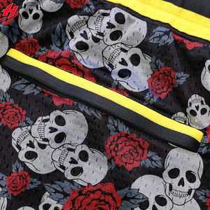 Short de basket-ball personnalisé fabriqué en usine nouveau modèle Design taille élastique short de basket-ball mi-long poches à fermeture éclair ventes d'été - Product Image 4