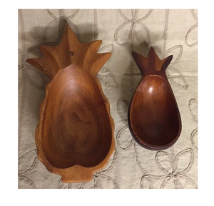 Bol de service en bois Article décoratif Forme d'ananas Designer personnalisé Bol en bois d'acacia classique fait à la main - Product Image 2