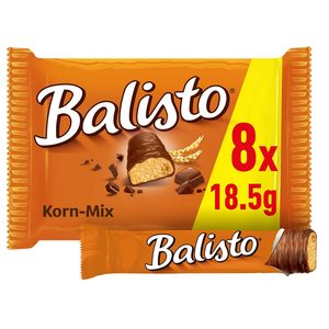 Balisto <b>Chocolate</b> Bar Grain Mix Orange 9 Bars in a Pack (9 x 18.5g) - Product Image 6