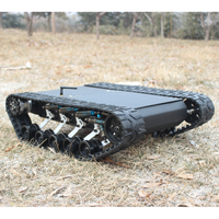 Châssis de robot sur chenilles pour tous terrains, kit de robotique personnalisable