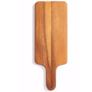 Bloques de cortar de madera natural con acabado liso y estructura fuerte Tamaños personalizados ecológicos para uso en cocina resistente - Product Image 2