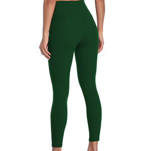 Derniers modèles de leggings de yoga pour femmes Logo personnalisé/Couleur respirant confortable Leggings de yoga à taille élastique de haute qualité - Product Image 3