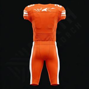 Bulk Customizable Custom Color Design Cotton <b>Polyester</b> Breathable Printed American Football Uniform Competitive Price Team Wear - Product Image 2