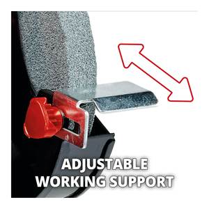 Amoladora de Banco Combinada con Enfriamiento por Agua Einhell de 250W con Accesorios de 150mm y 200mm, Modelo TC WD 200 150 4417242 - Product Image 6