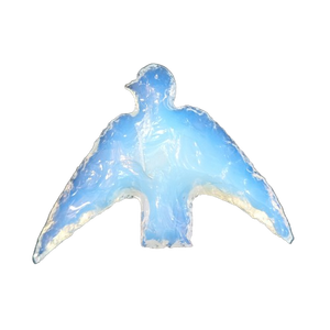 Angel Aura Super Quality Quartz Agate Heart Eagle New Feng Shui Figurine sculptée en cristal naturel Reiki Art Gemstone Gravure - Product Image 3