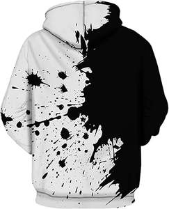 เสื้อฮู้ดผ้าคอตตอน100% เข้ารูปปกติสีพื้นลำลองสำหรับผู้ชายฤดูหนาวเป็นมิตรกับสิ่งแวดล้อมแห้งเร็วระบายอากาศ - Product Image 1