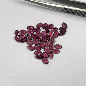 Turmalina Rosa Natural de 4mm y 6mm, Forma Ovalada, Facetada, Piedras Preciosas Sueltas, Corte Personalizado, para Joyería Fina, Envío Rápido - Product Image 1