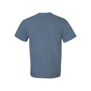 100% algodón puro verano marca de gama alta hombres manga corta cuello redondo estilo de moda media manga Top transpirable camiseta - Product Image 2