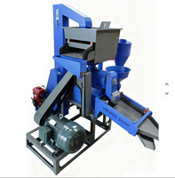Nouvelle machine à décortiquer le millet écologique de grande capacité avec moteur de tamis vibrant et alimentation automatique 220V/380V 600kg/h
