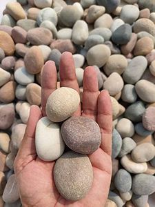 Tự nhiên colourful sông <span class=keywords><strong>Pebble</strong></span> đá ngoài trời trang trí mịn cảnh quan sỏi cho vườn và con đường - Product Image 3