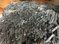 Fabricants de charbon de bois de briquette de sciure hexagonale de qualité supérieure pour BBQ / Hookdak / Shisha exportation de charbon de bois vers les États-Unis, l'UE, la Corée